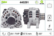 440291 Alternátor VALEO RE-GEN REMANUFACTURED VALEO