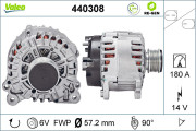 440308 Alternátor VALEO RE-GEN REMANUFACTURED VALEO