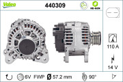 440309 Alternátor VALEO RE-GEN REMANUFACTURED VALEO