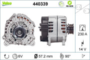 440339 Alternátor VALEO RE-GEN REMANUFACTURED VALEO