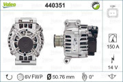 440351 Alternátor VALEO RE-GEN REMANUFACTURED VALEO