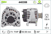 440358 Alternátor VALEO RE-GEN REMANUFACTURED VALEO