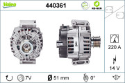 440361 generátor VALEO RE-GEN REMANUFACTURED VALEO