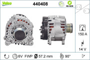 440408 Alternátor VALEO RE-GEN REMANUFACTURED VALEO