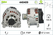 440409 Alternátor VALEO RE-GEN REMANUFACTURED VALEO