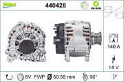 440428 Alternátor VALEO RE-GEN REMANUFACTURED VALEO