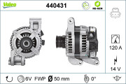 440431 Alternátor VALEO RE-GEN REMANUFACTURED VALEO