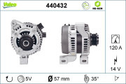 440432 Alternátor VALEO RE-GEN REMANUFACTURED VALEO