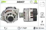 440437 Alternátor VALEO RE-GEN REMANUFACTURED VALEO