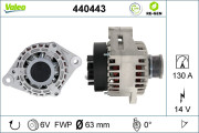 440443 Alternátor VALEO RE-GEN REMANUFACTURED VALEO