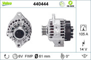 440444 Alternátor VALEO RE-GEN REMANUFACTURED VALEO