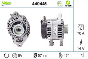 440445 Alternátor VALEO RE-GEN REMANUFACTURED VALEO