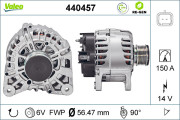 440457 Alternátor VALEO RE-GEN REMANUFACTURED VALEO