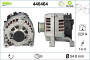 440464 Alternátor VALEO RE-GEN REMANUFACTURED VALEO