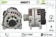 440471 generátor VALEO RE-GEN REMANUFACTURED VALEO
