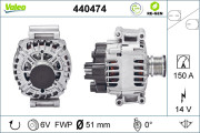 440474 Alternátor VALEO RE-GEN REMANUFACTURED VALEO