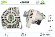 440491 generátor VALEO RE-GEN REMANUFACTURED VALEO