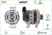 440547 Alternátor VALEO RE-GEN REMANUFACTURED VALEO