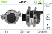 440551 Alternátor VALEO RE-GEN REMANUFACTURED VALEO