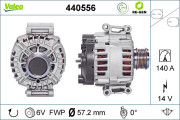 440556 Alternátor VALEO RE-GEN REMANUFACTURED VALEO