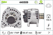 440559 generátor VALEO RE-GEN REMANUFACTURED VALEO