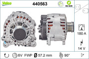 440563 Alternátor VALEO RE-GEN REMANUFACTURED VALEO