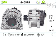 440575 Alternátor VALEO RE-GEN REMANUFACTURED VALEO