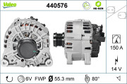 440576 Alternátor VALEO RE-GEN REMANUFACTURED VALEO