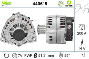 440615 Alternátor VALEO RE-GEN REMANUFACTURED VALEO