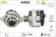 440620 Alternátor VALEO RE-GEN REMANUFACTURED VALEO