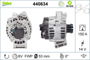 440634 generátor VALEO RE-GEN REMANUFACTURED VALEO