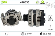 440635 Alternátor VALEO RE-GEN REMANUFACTURED VALEO