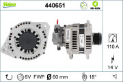 440651 Alternátor VALEO RE-GEN REMANUFACTURED VALEO