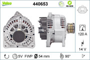 440653 Alternátor VALEO RE-GEN REMANUFACTURED VALEO