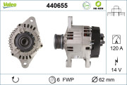 440655 Alternátor VALEO RE-GEN REMANUFACTURED VALEO