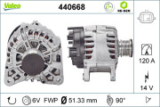 440668 generátor VALEO RE-GEN REMANUFACTURED VALEO