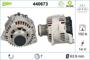 440673 Alternátor VALEO RE-GEN REMANUFACTURED VALEO