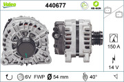 440677 Alternátor VALEO RE-GEN REMANUFACTURED VALEO