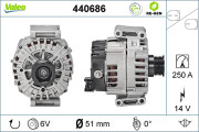 440686 generátor VALEO RE-GEN REMANUFACTURED VALEO