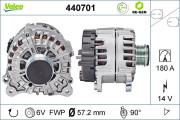 440701 generátor VALEO RE-GEN REMANUFACTURED VALEO