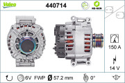 440714 generátor VALEO RE-GEN REMANUFACTURED VALEO