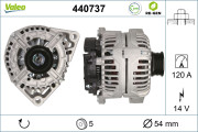 440737 Alternátor VALEO RE-GEN REMANUFACTURED VALEO