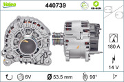 440739 Alternátor VALEO RE-GEN REMANUFACTURED VALEO