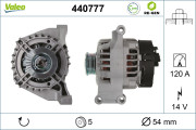 440777 generátor VALEO RE-GEN REMANUFACTURED VALEO