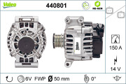 440801 Alternátor VALEO RE-GEN REMANUFACTURED VALEO