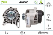 440803 generátor VALEO RE-GEN REMANUFACTURED VALEO