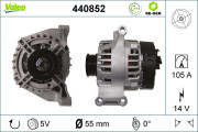 440852 Alternátor VALEO RE-GEN REMANUFACTURED VALEO