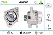 440866 Alternátor VALEO RE-GEN REMANUFACTURED VALEO