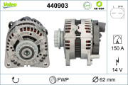 440903 Alternátor VALEO RE-GEN REMANUFACTURED VALEO