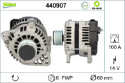 440907 Alternátor VALEO RE-GEN REMANUFACTURED VALEO